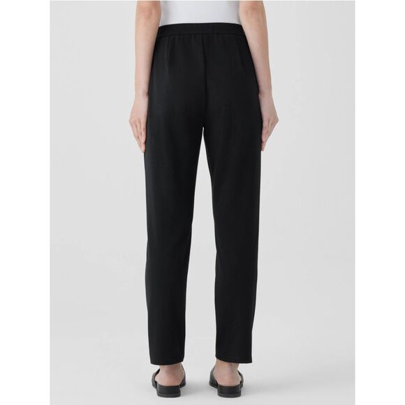 EILEEN FISHER Cotton Blend Ponte High-Waisted Slim Fit Pant, Ankle Length, Sz XL - Picture 15 of 16